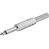 S-IMPULS Klinkenstecker, 6,3 mm, mono, Metall