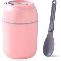 Insulated Food Jar Bento Box Lunch Containers for Kids Adults, Stainless Steel Leak Proof Soup Thermos with Spoon