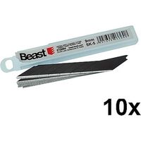 Lames de Rechange 9mm - Précision SK-5 Black - Lot de 10 - Tranchantes et Durables - Résistance et précision - Beast