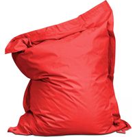 Housse vide de coussin extérieur imperméable 180 x 145 cm – Enveloppe en polyester anti-humidité – Fermeture zip et bande scratch – Solys