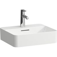 Lavabo LAUFEN VAL, 1 agujero para grifo, con rebosadero,