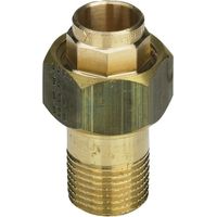 Viega Rohrverschraubung 122959 15 mm x R 3/4, Rotguss/Siliziumbronze, konisch dichtend