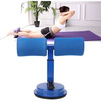 Appareil Abdominal Crunch Fitness - Équipement de Musculation à Domicile (Bleu)