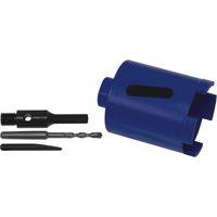 Dedra Couronne Diamantée 150 mm pour Perçage Précis