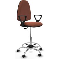 Piqueras y Crespo BFN05RN Silla de oficina marrón ergonómica