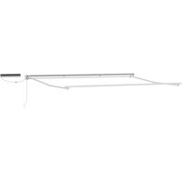 Store banne Auvent rétractable électrique Bordeaux 4 × 3,5 m