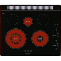 Cuisinière vitrokitchen 201tgba 5300W 5 brûleurs