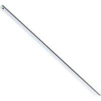 Tringle à rideau hexagonale pleine 1000mm – Aluminium extérieur Ø 10mm – Pour bois dur et teck – Installation facile – Deprat