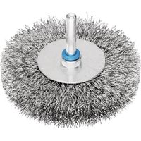 Pennello piatto RBU 8015/6 INOX 0,30 D. 80 mm 6 mm spessore filo 0,3 mm VA 15 mm