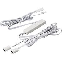 Kit Sensore Apertura Anta Porta e Movimento Mani 2 in 1 Con Un Sensore per Strip Striscia Barra LED Bianco