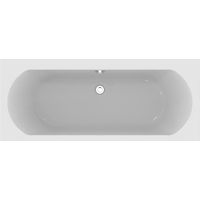 Ideal Standard Tesi Idealform Double Ended Bath 1700mm x 700mm - 0 Tap Hole (inc Leg Set)