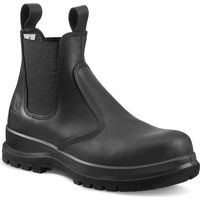 Chaussures de sécurité Carhartt Carter Chelsea S3 noires en cuir imperméable taille 41 avec semelle Vibram