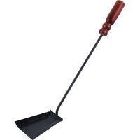 Paleta para chimenea de acero gris de 55 cm