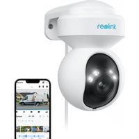 Reolink 4K 8MP PoE Überwachungskamera mit 360° Abdeckung, Auto-Tracking, Smarter Erkennung, Farbnachtsicht, Zwei-Wege-Audio, IP65