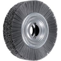 Lessmann Entgrat-Rundbürste mikroabrasiv 1,1 mm, SiC 120, Bürsten-⌀xBesatzbreite: 250X60 mm