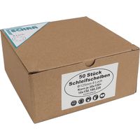 Eckra Schleifscheiben Mix 50 Blatt 125mm Korn 120 150 180 220 Klett Kletthaftend Schleifpapier
