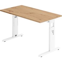 bümö Schreibtisch Serie-O (Mini) Rechteck: 120 x 67,2 cm