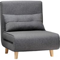 Poltrona Convertibile Bealife Divano Letto Monoposto Chaise Longue con Cuscino Regolabile Pieghevole