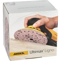 Ultimax Ligno Ø 150 mm disque abrasif auto-agrippant Multifit - G.220 - Boite de 100 - MIRKA - UL6M109922