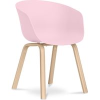 Scandinavian design Heylys Chair - Matt Pastel pink