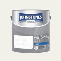 JOHNSTONES RETAIL WALL & CEILING MATT ANTIQUE WHITE 2.5L