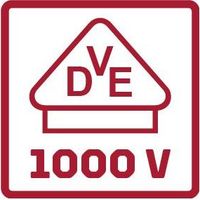 GEDORE red R93220028 2K-VDE-Kabelmesser Klingenlänge 45mm 185mm