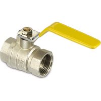 Válvula de bola Puteus 1/2 pulgada latón control flujo fácil