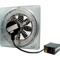 Axial-Wandventilator DZQ 30/2 B Ex t Wandplatte, Drehstrom, StaubEx, 3380m3/h von Maico - 0083.0206