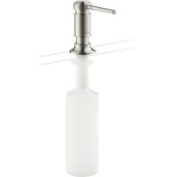 Dispensador de jabón y loción hansgrohe AXOR Montreux, proyección