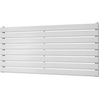 Typhoon Axis - White Horizontal Radiator H544mm x W1200mm Single Panel
