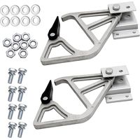 28-11 Rung Lock Kit, serrures d'échelle en aluminium pour serrures d'échelle d'extension compatibles avec Werner Extension Ladder Rung Lock Kit Pièces d'échelle