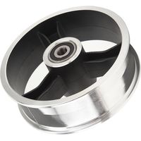moyeu de roue plein de 8 pouces pour trottinette électrique, axe de 38 mm, remplacement de moyeu de roue pour trottinette électrique