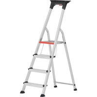 Escabeau 4 marches - Hauteur max. de travail 2.88m - 7002604