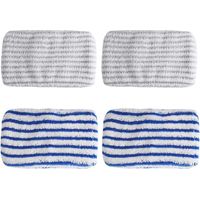 4 panni di ricambio in microfibra progettati per ROWENTA Clean & Steam ZR005801, ZR005804, ZR850002, mocio in microfibra, Rowenta Clean & Steam Wipe