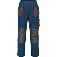 Herrenhose Gr.52 marine/sw/rot 65%PES/35%CO Stretcheinsätze