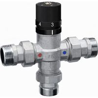 Mitigeur thermostatique à raccordements M Far Rubinetterie 3956 1 -1/2"