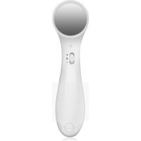 Most Popular Electronic Vibration Iontophoresis Apparatus Face Massager Facial Skin Care Cleaner Beauty Instrument (White)