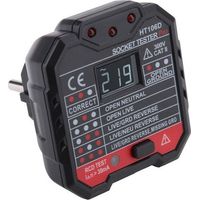 HT106D Multi function Electric Socket Tester Mains Fault Checker Tool EU Plug
