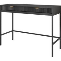Schminktisch NOVA SANDS T104 Konsole 104 cm schwarz matt