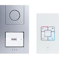 m-e Vistus AD-4010 Audio-Türsprechanlage Set für 1 Familienhaus