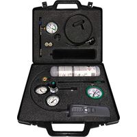 Ferrari Srl – Détecteur de fuites d'azote et d'hydrogène – Kit professionnel avec sonde flexible 40 cm – 3 niveaux de sensibilité – Conforme SAE J1627 CE