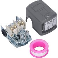 Pompe à eau pressostat réglable contrôle de pression 3/8 pouce NPT filetage femelle 220VAC