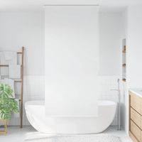 Vidaxl – Rideau de douche roulant 100x240 cm – En EVA résistant à l'eau – Design moderne et élégant – Facile à monter et à nettoyer