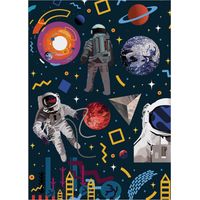 Art for the Home Leinwandbild Astronauts - 70x50cm