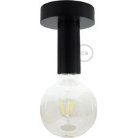 Fermaluce Wood M, il punto luce in legno a parete o soffitto