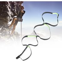 Échelle de corde plate pour escalade, randonnée et aventure en extérieur