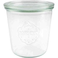 Weck Vasetto in Vetro 580ml Confezione 6 Pezzi