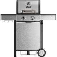 Parrilla de gas black+decker bxog7200e, 2 quemadores x 3,6 kw