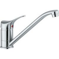 Ambrosiana SEI14050000 Rubinetto Miscelatore Lavello con Canna Girevole, Cromo