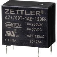 Zettler Electronics AZ7709T-1AE-12DEF Powerrelais 12 V/DC 10 A 1 St.
